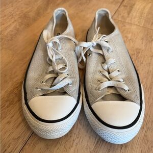 Converse Kids Classic Silver Sparkle
